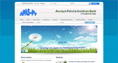 Desktop Screenshot of apaspv.com.br